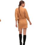 n:philanthropy NWT Bresson Wrap Dress Duster Sweater Camel Tan Oversized Small Photo 5