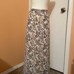 Ny Collection  Floral A-Line Skirt - Cream and Black Photo 1
