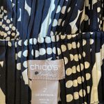 Chico's NWOT  TRAVELERS COLLECTION Pleated Printed Jacket Photo 7