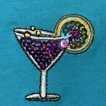 Alexis Taylor Sequin Cocktail Tee T Photo 3