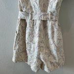 Shoshanna Denim Embroidered Romper Photo 6