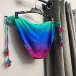 Bleu Rod Beattie Blue gradient bottoms with tassel accents.  BEAT THE HEAT TIE SIDE HIPSTER BOTTOMS Photo 6