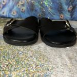 Don Uorri Size 40 Black Leather Sandals Photo 1