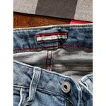 Tommy Hilfiger Boyfriend Jeans - Distressed with Embroidered Flowers Size 2 Photo 2