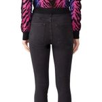 Torn By Ronny Kobo Ronny Kobo Mekette Sweater Tiger Neon Pink Purple Animal Print Lisa Frank Vibes Photo 1