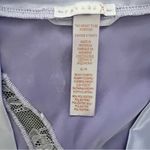 Savage X Fenty Lavender Satin Robe with Lightning Accent size XL Purple Photo 2