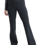 Betabrand  Womens Yoga Pants Sz Large BootCut Classic Charcoal Athletic Sporty Photo 0