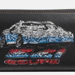 Coach Authentic 1941 leather sequins car accordion large zip wallet Photo 0