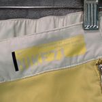 Nike VTG Y2K  71 Yellow Ankle Track Pants Athletic Nylon Zip Pockets Women's S Photo 4