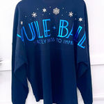 NWT Harry Potter NYC Exclusive Yule Ball Spirit Jersey Winter Navy Blue Size S Photo 0