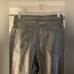 Old Navy High Waisted OG Straight Faux Leather Ankle Pants, Black, Size 26T, NWT Photo 9