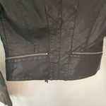 Lulus  Up on a Tuesday Black Vegan Leather Jacket NEW size small Photo 12
