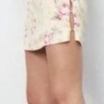 ZARA  NWT Floral Print Satin Effect Dress Cut-Out Details Size Medium Photo 1