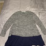Notre Dame Fighting Irish Knights Apparel Gray and Navy Tunic Top Size L Photo 3