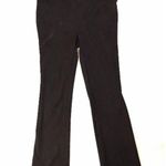 Style & Co  Pants Sz 6 Black Boot Leg Faux Suede Photo 0