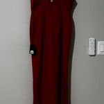 Mac Duggal  Red Gown Cut Out Slit Size 6 Photo 6