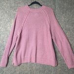 Gap Woman Size XXL knit lavender long sleeve crewneck sweater Photo 4