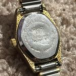 Advance women’s vintage two tone working bracelet watch stretches‎ one size Gold Photo 8