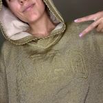 Cult Gaia  x GAP Metallic Gold Hoodie Top Size S S1 Photo 1