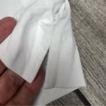 D. Exterior white vneck beaded and gold lurex tank NWOT retail $170 Italy‎ Photo 3