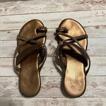 Italian Shoemakers Contesa Italian Made Womens Sandals Size 6.5 Photo 1