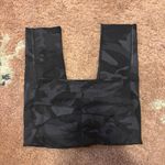 Lululemon  Womens Leggings Sz 6 Fast Free Crop HR 19” Gray Black Camo 7-Pocket Photo 3