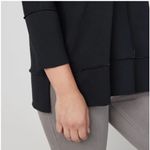 Spanx  Dolman Sweatshirt Women's Medium Black Loungewear Activewear Casual Comfy Photo 2