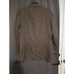 Saddlebred  Brown Herringbone Blazer, Men's 42L Sport‎ Coat, Two Button Jacket Photo 1