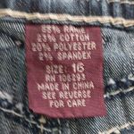 Angels Dark Denim Blue Jean Shorts Size 16 Photo 3