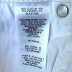 Vineyard Vines Like New Vineyard bones Italian Canadian Denim Frayed Hem Skirt White Size 2 Photo 10