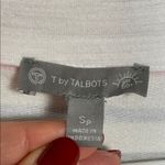 Talbots T by  Women’s UPF 50+ Stripe Multicolor Split Neck Polo Long Sleeve Shirt Photo 6