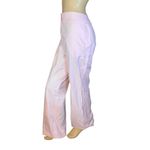 J.Crew  LIGHT PINK COTTON FLARE LEG "FAVORITE FIT" TROUSERS (10) Photo 3