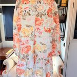 Fashion Bug Fashion Floral Lace Dress in Cream and Pink size M/L Photo 4
