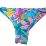 Billabong NWT Tropic Daze Side Tie Tanga Tropical Floral Bikini Bottom Skimpy Photo 5