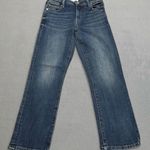 True Religion  Jeans Women 27 W Blue Jennie Curvy Mid Rise Dark Wash Faded Denim Photo 0