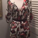 INC  Rhinestone floral cardigan Photo 3