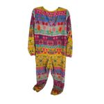 Natural Life Cozy Fleece Wildflower Floral PJ One Pc M Oversized Loungewear Soft Photo 5