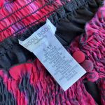 Bisou Bisou ‎ Womens Blouse S Maternity Blouson Off Shoulder Top Red Purple NEW Photo 6