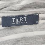 Tart Maternity Gray Stripe Ruched T Photo 5