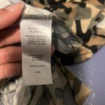 Camo Long Dress w slit | Urban rose | Large Green Photo 6