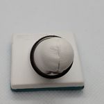 CS Titanium Ring Silver Size 6 Photo 4