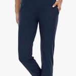 Ladies Navy Blue Jogger Pants M Size M Photo 3