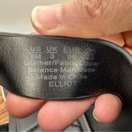 Franco Sarto Elliot Sandals Black Leather Blue Casual Travel Strappy Women's 6M Photo 8