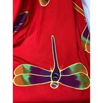Pareos or Sarong from Pareos Etc in Mexico Red Dragonfly Print Wrap 65”x46” Photo 6