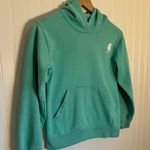 Carhartt Girl’s Teal Hooded Sweatshirt with Front Pocket Size Small (8) Photo 1