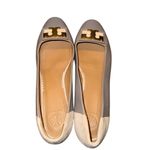Tory Burch  Beige Suede & Leather Flats Photo 5