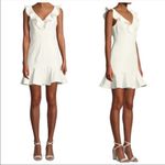 Likely  Harlow Sleeveless White Ruffle Flounce Mini Dress 4 Photo 2