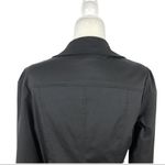 Vertigo Paris Classic Double Breasted Black Belted Trench Coat Size Medium Photo 5