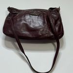 Etienne Aigner Dark Burgundy Leather Shoulder Bag Photo 4