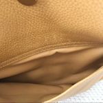 Mark Cross Vintage Tan Leather Rectangular Front Flap Top Zipper Crossbody Bag Photo 99